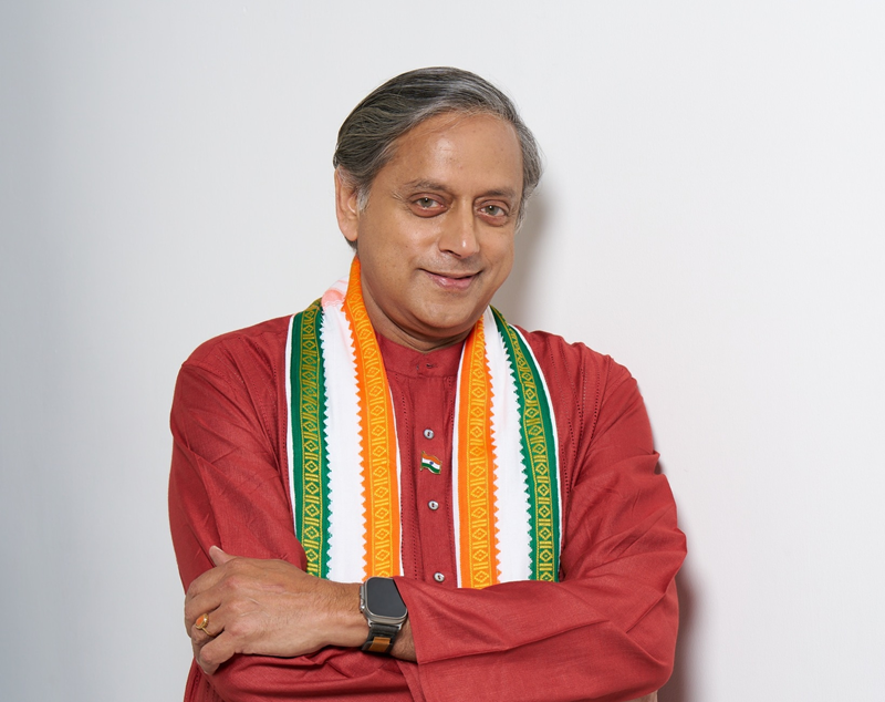 Is Tharoor deviating from party line?